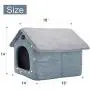 WANTRYAPET Cat Houses for Indoor Cats, A Safe Pet House and Kitty Shelter for Your Cat Or Small Dog, Easy to Assemble WANTRYAPET Cat Houses for Indoor Cats, A Safe Pet House and Kitty Shelter for Your Cat Or Small Dog, Easy to Assemble