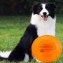 Plastic Flying Disc, Fun Rubbery Summer Toy Assorted Flying Disk for Outside Play Suitable for Medium and Large Dogs