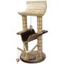 Penn-Plax Two Story Cat Perch and Play Tree with Mouse Toys