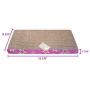 Cat Scratcher Pad with Catnip - Cat Cardboard Scratch Durable Scratching Pad Reversible