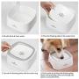 iPettie Splash-Free Pet Water Bowl 35oz, Dog Bowl No-Spill & No-Slip, Travel & Vehicle Carried, Slow Feeder Dispenser for Dogs and Cats