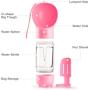 Rolife Dog Water Bottle Portable for Outdoor Walking Leak Proof Puppy Water Dispenser with Poo Shovel