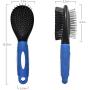 BV Dog Brush and Cat Brush, Pet Grooming Comb, 2 Sided Bristle and Pin for Long and Short Hair Dog, Removing Shedding Hair