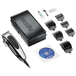 Andis 23585 EasyClip Whisper 12-Piece Adjustable Blade Clipper Kit, Pet Grooming, PM-4