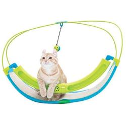 Luxury 2 In 1 Cat Toy Pet Exercise Cradle Cat Bed Sofa with Ball Toys Hammock Toy for Cat Animals Pet Product