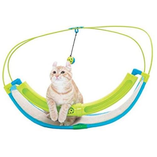 Luxury 2 In 1 Cat Toy Pet Exercise Cradle Cat Bed Sofa with Ball Toys Hammock Toy for Cat Animals Pet Product