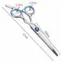 Pet Grooming Scissors Set, Professional 5 Pieces Stainless Steel Pet Trimmer Kit Used for Dog or Cat with 7.5-inch Cutting Scissors, Thinning Shear, Curved Scissors, Grooming Comb Pet Grooming Scissors Set, Professional 5 Pieces Stainless Steel Pet Trimmer Kit Used for Dog or Cat with 7.5-inch Cutting Scissors, Thinning Shear, Curved Scissors, Grooming Comb