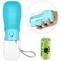 Dog Water Bottle - Foldable Dog Water Dispenser for Walking with Dog Waste Bag, Portable Pet Water Bottle for Travel, BPA Free Water Bottle for Cat, Rabbit,Puppy and Other Animals(10 Oz) Dog Water Bottle - Foldable Dog Water Dispenser for Walking with Dog Waste Bag, Portable Pet Water Bottle for Travel, BPA Free Water Bottle for Cat, Rabbit,Puppy and Other Animals(10 Oz)