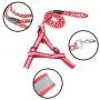 HIFEOS Cat Harness - Retractable Dog Leash Set of 2, Escape Proof Pet Harnesses with Reflective Strap, Soft Mesh Walking Jacket for Kitten, Dog & Puppies