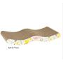 chenming Cat Scratch pad, Cat Scratcher Cardboard,Scratcher with Catnip,Cat Toy Scratch Board Lounge Refill