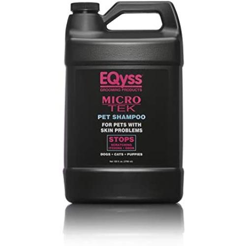 EQyss Grooming Products Micro-Tek Pet Shampoo, 128 oz