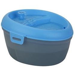 CoolerDog Healthspring Pet Fountain - Automatic Drinking Fountain with Moving, Filtered Water System