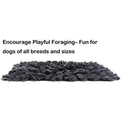 Tamu style Dog Snuffle Mat for Feeding, Hunting, Foraging (12½'' x 18½'') Playful Food and Treat Surface & Small, Medium, Large Breed Pets & Durable, Reusable, Machine Washable