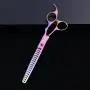 Purple Dragon 7.0'' Professional Pet Grooming Scissors - Dog Chunker Shears - Adult Animal Thinning/Blending Hair Trimmer for Pet Groomer or Family DIY (multicolor) Purple Dragon 7.0'' Professional Pet Grooming Scissors - Dog Chunker Shears - Adult Animal Thinning/Blending Hair Trimmer for Pet Groomer or Family DIY (multicolor)