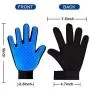 2021 Pair Pet Grooming Glove for Dogs and Cats, Hair Remover, for Long and Medium and Short Fur, Washable, 1 Pair (Right and Left Glove) Included, 1 Size Fits All 2021 Pair Pet Grooming Glove for Dogs and Cats, Hair Remover, for Long and Medium and Short Fur, Washable, 1 Pair (Right and Left Glove) Included, 1 Size Fits All