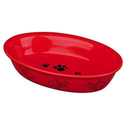 Royal Pet Club Cat Bowl, Oval, Ceramic