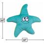 SmartPetLove - Tender-Tuffs - Easy Grab Small Squeaky Soft Plush Starfish Dog Toy - Great for Puppies and Adult Dogs SmartPetLove - Tender-Tuffs - Easy Grab Small Squeaky Soft Plush Starfish Dog Toy - Great for Puppies and Adult Dogs