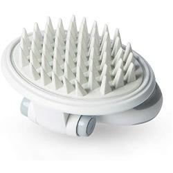 LECONG DELE Cat Grooming Brush Pet Bath Massage Brush Tool for Dogs and Cats with Short or Long Hair - Multi-Angle Adjustable Folding Grip for Shampooing & Deshedding