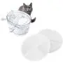 Lorchwise Cat Dog Fountain Water Dispenser Filter Cotton Upgraded Activated Carbon Filter Pet Automatic Electric Water Dispenser Filter (2PCS) Lorchwise Cat Dog Fountain Water Dispenser Filter Cotton Upgraded Activated Carbon Filter Pet Automatic Electric Water Dispenser Filter (2PCS)