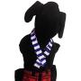 Barkertime Dog Diaper Suspender - Blue Stripes Adjustable Suspender to Keep Dog Diapers On