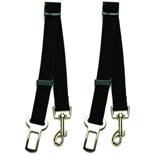 NAC&ZAC 2 Pack Adjustable Pet Seat Belt, Car Safety Harness for Pets