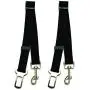 NAC&ZAC 2 Pack Adjustable Pet Seat Belt, Car Safety Harness for Pets NAC&ZAC 2 Pack Adjustable Pet Seat Belt, Car Safety Harness for Pets