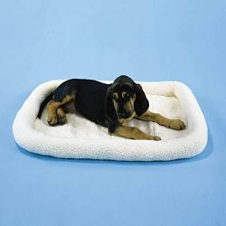 Precision Pet SnooZZy Original Fleece Crate Donut Dog Bed Size: Extra Small (18'' L x 12'' W)