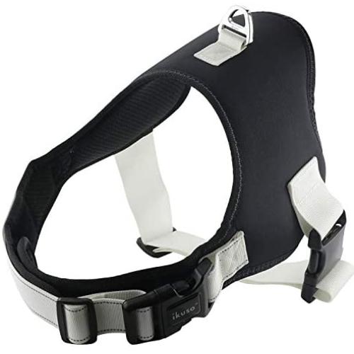 ikuso Dog Harness, No Pull Dog Harness Outdoor Vest for Dogs Easy Control for Small Medium Large Dogs
