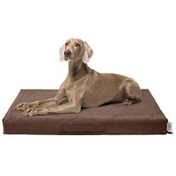 Loves cabin Orthopedic Dog Beds for Large, Medium and Small Dogs, Large Dog Bed for Crate with Removable Washable Cover, Memory Foam Dog Bed Outdoor Waterproof Pet Mat