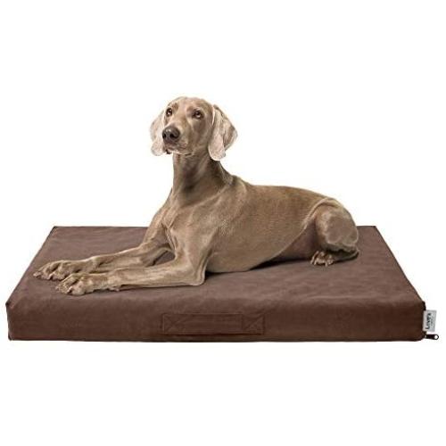 Loves cabin Orthopedic Dog Beds for Large, Medium and Small Dogs, Large Dog Bed for Crate with Removable Washable Cover, Memory Foam Dog Bed Outdoor Waterproof Pet Mat