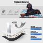 DayDayFun Modern Pet Training Mat China Shangai Airport with Big Jet Plane Wanderlust Traveller Photograph Pet Mat Waterproof White and Sky Blue