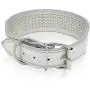 Beirui Rhinestones Dog Collars - 2'' Width with 5 Rows Full Sparkly Crystal Diamonds Studded PU Leather - Beautiful Bling Pet Appearance for Medium & Large Dogs Beirui Rhinestones Dog Collars - 2'' Width with 5 Rows Full Sparkly Crystal Diamonds Studded PU Leather - Beautiful Bling Pet Appearance for Medium & Large Dogs