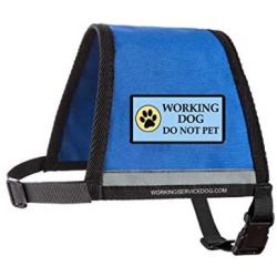 WORKINGSERVICEDOG.COM Working Dog Do Not Pet - Sew On Patch for Service Dog Vest or Harness