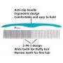 Piepea Pet Comb, Stainless Steel Teeth Comb for Dogs & Cats, Pet Hair Comb for Home Grooming Kit, Removes Knots, Mats and Tangles, 7 1/4'' Piepea Pet Comb, Stainless Steel Teeth Comb for Dogs & Cats, Pet Hair Comb for Home Grooming Kit, Removes Knots, Mats and Tangles, 7 1/4''