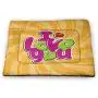 I Love You Dog Mat Moon Surface Romance Big Love Galactic Partners Friends Valentines Print pet Bed for Crate Yellow Black Red I Love You Dog Mat Moon Surface Romance Big Love Galactic Partners Friends Valentines Print pet Bed for Crate Yellow Black Red