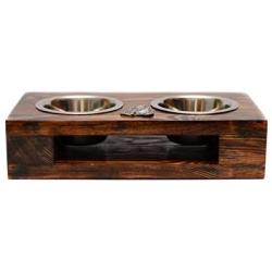 English Cocker Spaniel, a Dogs Bowl with a Relief from ArtDog