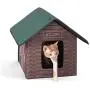 K&H PET PRODUCTS Outdoor Kitty House Designer Cat Shelter Heated or Unheated K&H PET PRODUCTS Outdoor Kitty House Designer Cat Shelter Heated or Unheated