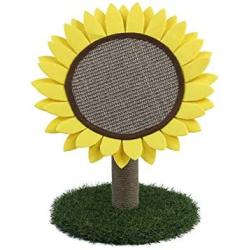 LIJS Pet Supplies Sunflower Cat Scratches Sisal Cat Scratches Vertical Grinding Claw cat Scratches and Bites Catnip Toys cat Scratches and Bites cat Scratches Carpet cat Scratches Game