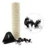 YOUDirect Cat Scratching Post, Wall Mounted Cat Scratcher Claws Grinding Pole for Cat Cage, Natural Sisal Scratching Post for Small Cats Kittens YOUDirect Cat Scratching Post, Wall Mounted Cat Scratcher Claws Grinding Pole for Cat Cage, Natural Sisal Scratching Post for Small Cats Kittens
