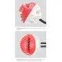 Potaroma Dog Tug Toy with Suction Cup, Pet Rope Treat Toy with Stronger Ropes, Bite-Resistant - Red & White Potaroma Dog Tug Toy with Suction Cup, Pet Rope Treat Toy with Stronger Ropes, Bite-Resistant - Red & White