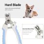 JWMGKJ Dog&Cat Nail Clippers, Dog Nail Grinder for Large Dogs, Nail Clipper for Small Dog with Free Nail File, Professional Dog Nail Trimmers Grooming Tool for Large and Small Animals