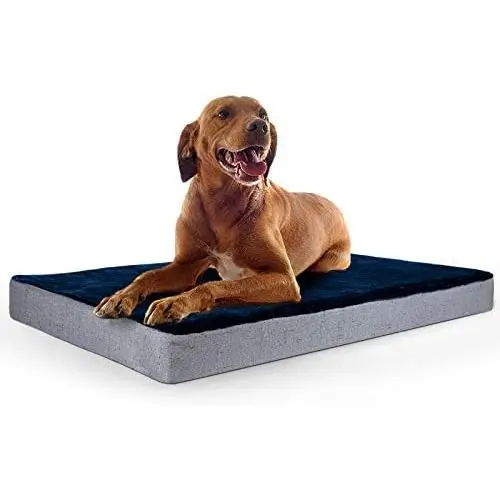 INVENHO Memory Foam Dog Bed 40" x 27”Large Size Orthopedic Dog Bed