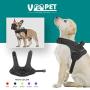 voopet No Pull Dog Harness, Pet Halter Adjustable Reflective Oxford Material Vest with Handle for Dogs Easy Control - No More Tugging or Choking