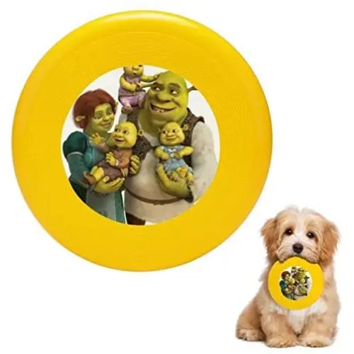 Pet Frisbee Flying Disc Dog Toy - Multifunction Shrek Family Pet Frisbee Flying Disc Dog Toy - Multifunction Shrek Family