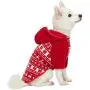 Blueberry Pet Ugly Christmas Holiday Reindeer & Snowflake Dog Fleece Sweater, Hoodie, Snood Blueberry Pet Ugly Christmas Holiday Reindeer & Snowflake Dog Fleece Sweater, Hoodie, Snood