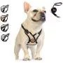 Dog Harness - No Pull Adjustable Soft Air Mesh Vest Harness and Leash Set for Small and Medium Dogs Puppy Cats