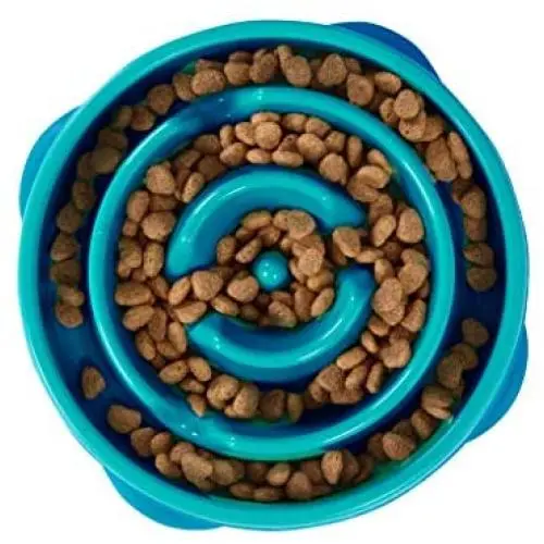 Outward Hound Fun Feeder Slo Bowl - Slow Feeder Dog Bowl Outward Hound Fun Feeder Slo Bowl - Slow Feeder Dog Bowl
