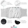 Pet Parents Premium Washable Dog Belly Bands (3pack) of Male Dog Diapers, Dog Marking Male Dog Wraps, High Absorbing Belly Band for Male Dogs Color: Black, Size: Extra Large Dog Belly Band