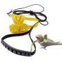 TBWHL Adjustable Parrot Bird Harness Leash Set Anti-bite Training Harness for Parrots