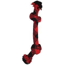 MuttNation Fueled by Miranda Lambert Plaid Rope Dog Toy